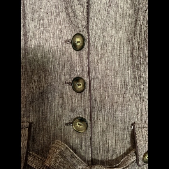 4/25 BCX Cropped Puff sleeve blazer size medium - Picture 9 of 12